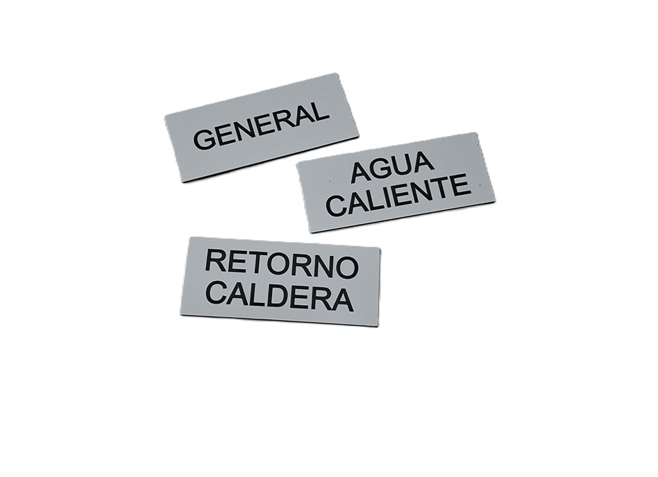 etiqueta adhesiva identificador llave paso - Imagen 3
