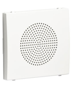 tapa zumbador / altavoz Apolo 5000 blanco mate