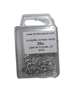 blister hembrilla cerrada 14x25 20 unidades