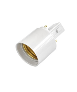 adaptador portalámparas G23 a rosca E-27