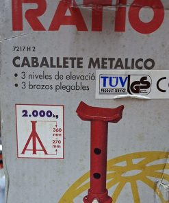 caballete metálico Ratio 2 toneladas